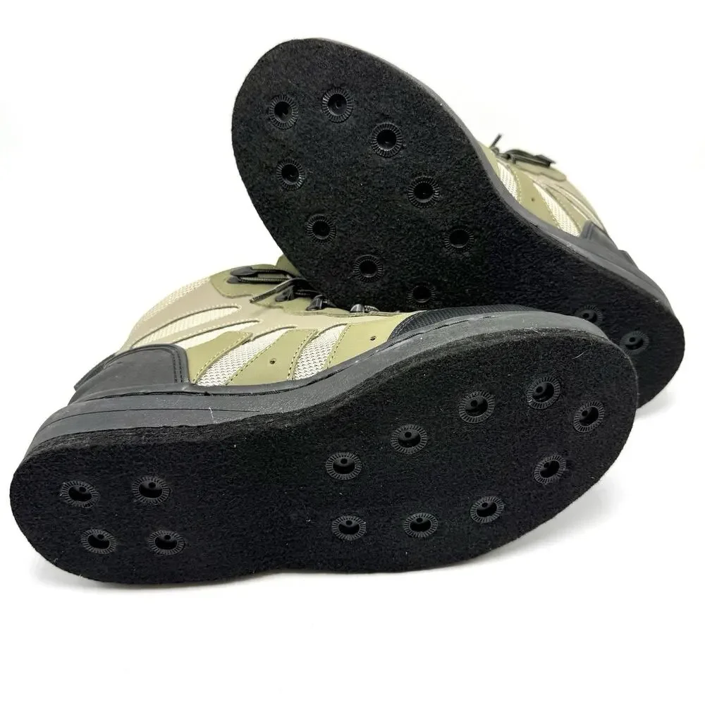 Frogg Toggs Skilak Pro Wading Boot Mens Size 7 Khaki Felt Sole Fishing Outdoor